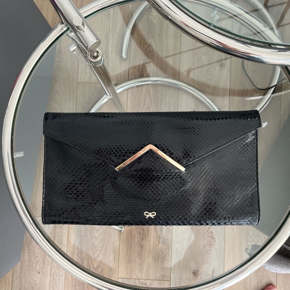 ANYA HINDMARCH luxury leather clutch - Picture 2 of 10